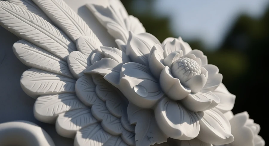 skulptura-iz-belogo-mramora-detal