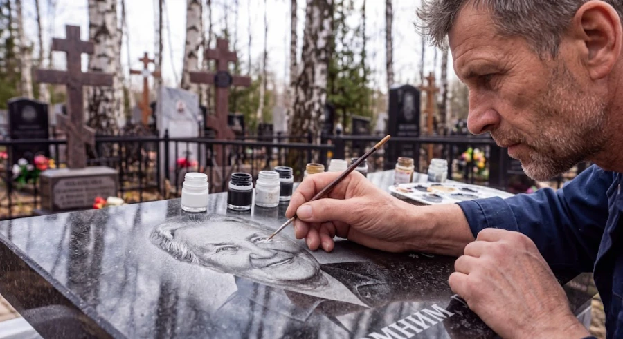 ruchnaya-rospis-portreta-na-granite