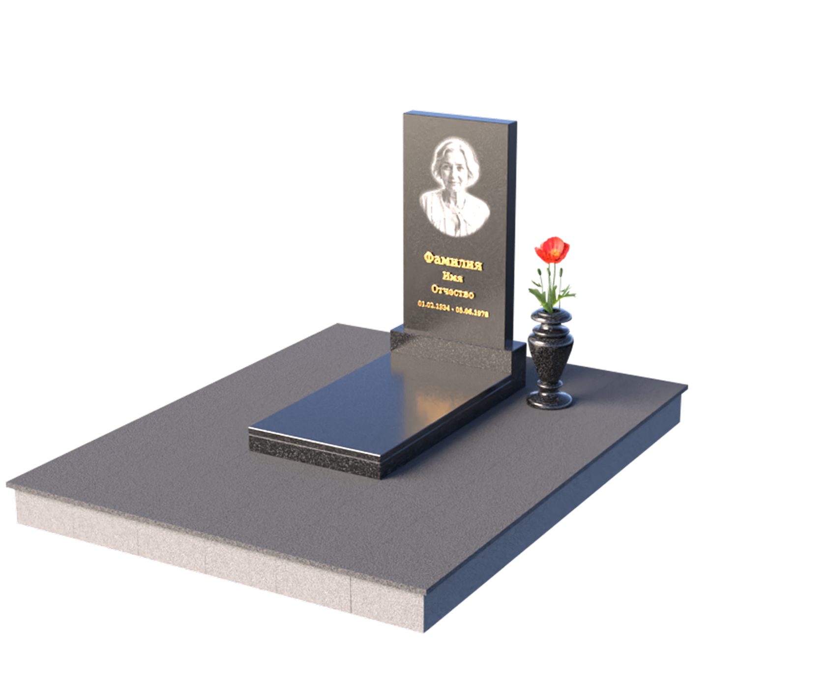 Изготовление памятников под ключ в Тюмени